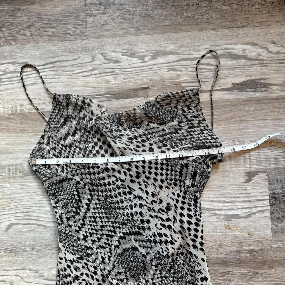 ZARA ZARA LONG ANIMAL PRINT MAXI DRESS - SIZE XS - BRAND NEW WITH TAG - Picture 2 of 8